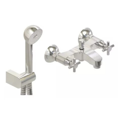 Griferia de bañera c/transf ducha exterior triumph cr cruz