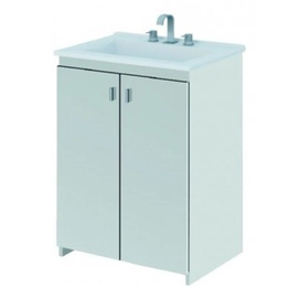 Vanitory Schneider Eco 50Cm Blanco con mesada 3 Ag