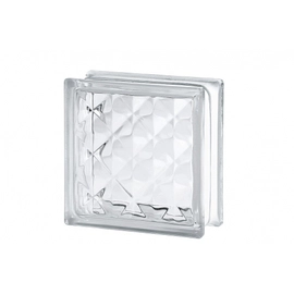 Ladrillo de vidrio Vitroblock Pyramid incol 19x19 50039