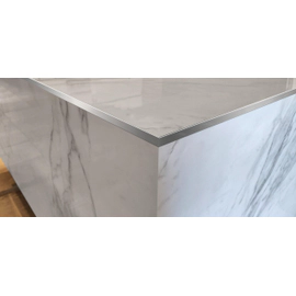 Atrim listello emperador 10x30mm 2.20mts acero inox brillante 430/03