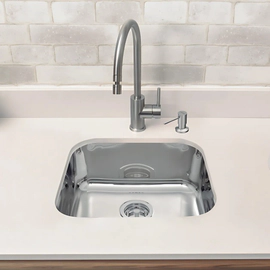 Bacha de cocina Tramontina 40x34x17cm Lavínia 40BL pulido 94081500