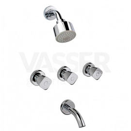 Combo Griferia Baño Vasser alize