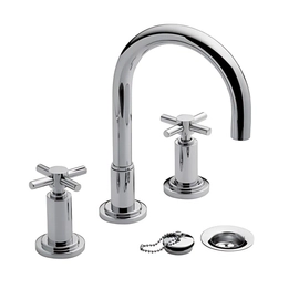 Grifería de lavatorio FV temple pico largo 0207/87-CR