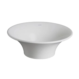 Bacha de lavatorio Ferrum armonica andros chica con tapon LFBCF B