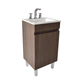 Mueble vanitory Ferrum 50 cm symi 2 puertas ARM-MB-004-WE