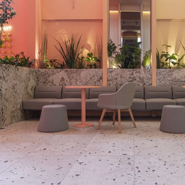 Porcelanato VITE 80x80 Fiocco ivory grip 1° (1.92)