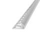 Guardacanto aluminio Atrim Arco 12mmx2.5mts natural 1969