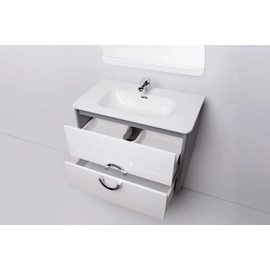 Vanitory Mueble De Baño Colgante Circle 60 Campi Moderno 1 Ag
