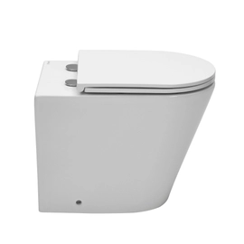 Inodoro corto con asiento Piazza Padova B0901