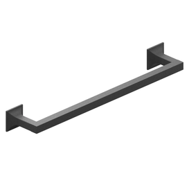 Accesorio de baño Hidromet New Castle Toallero barral black 50041NEGR