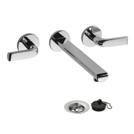 Grifería de lavatorio FV cipres de pared cromo 0203/N2-CR