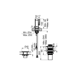 Grferia de bide Monoc Novum Hito FR189/J5B-CR