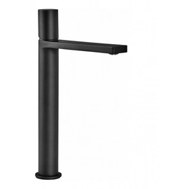 Griferia Lavatorio Monocomando Lounge Mesada Alto Negro Piazza 10702NE