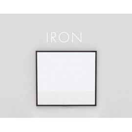 Espejo Campi Iron 60 Roble Vintage EIR60R