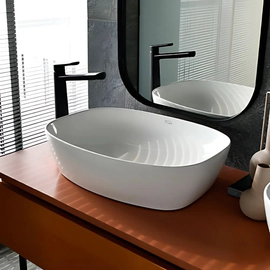 Bacha de baño Ferrum 50x39cm tori slim TOR-BH-077-BL