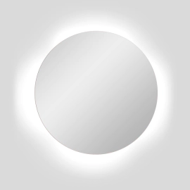 Espejo Circular Reflejar Sol67 Luz led borde pulido  67cm ESP60.40