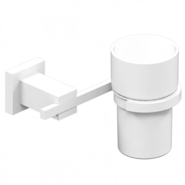 Accesorio de Baño Hidromet Geometry Portacepillo white 2811