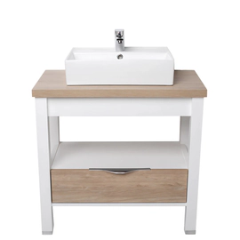 Mueble vanitory Campi 80cm oak s/mesada OA80