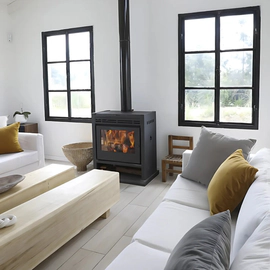 Calefactor a leña Tromen calafate 16000 KCAL/h 01-000-021