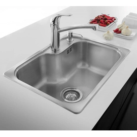 Bacha de cocina simple Johnson Luxor Mini SI55A