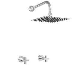 Griferia de ducha Hidromet Look s/transf cruz cromo 31104CRCR