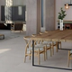 Porcelanato Ilva 90x90 spazio materia natural 1º