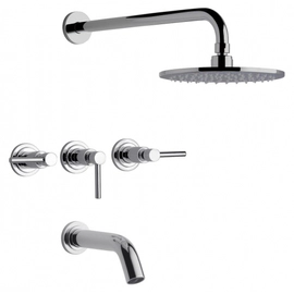Griferia ducha Fv City 103/88 ctransf cromo