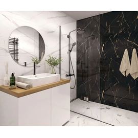 Revestimiento Misiones Marble Composite 122x244 Modny Black PP2050 cal 1º