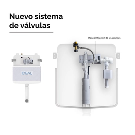 Depósito Ideal suma 2 con descarga dual sin tecla 80000