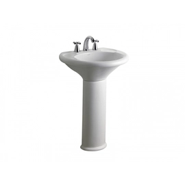 Bachas Baño Ferrum Murano 3 Ag Blanco MUR-LV-301-BL
