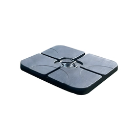 Base contrapeso de sombrillas Tromen negro 50X50X7.5 (4) 95-023-104