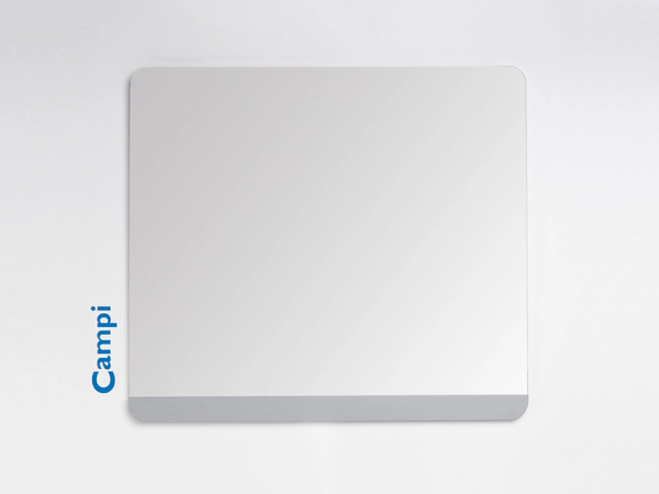 Espejo Campi Curve 80 cm Gris ESHG80