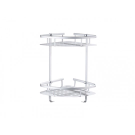 Accesorios Baño Daccord Esquinero 2 Estante Organizador