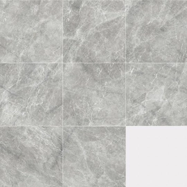 Porcelanato Alberdi 80x80 porc. calia gris recticado 1° (1.92m2)