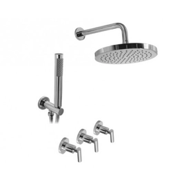 Griferia ducha c/transf duchad Hidromet Sun lever 4553