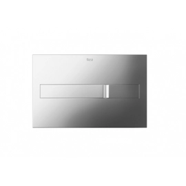 Roca Slendra Placa Cromada de Acc Dual CR