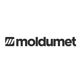 Listel recto Moldumet 10x10mm aluminio brillante AUR80