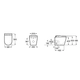 Inodoro in wash inspira round con in-tank smart toilet Roca