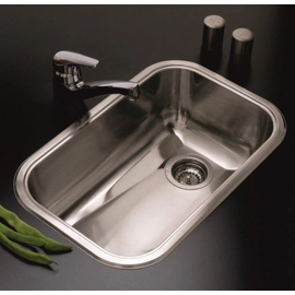 Bacha de cocina simple Johnson c/antirreb ZN52/18ACR