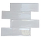 Guarda Arren 7x24,4cm Vivant Blanc brillante