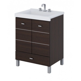 Mueble Schneider Terra Matrix 60cm Wengue sin mesada