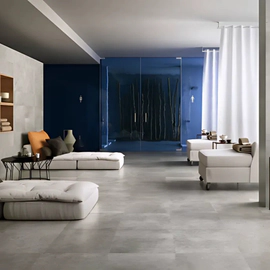 Porcelanato Ilva 90x90 grani grigio natural 1º