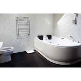 Accesorio de baño Atrim Toallero electrico Coco plus 1122 acero bte