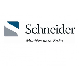 Mesada Schneider Fussion 100Cm de Apoyo Bco Sat