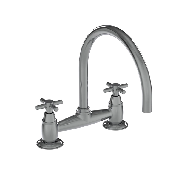 Griferia de cocina Hidromet Armony cruz cromo 00970CRCR