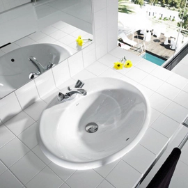 Roca Lavatorio Java 1 Aguj. Bco
