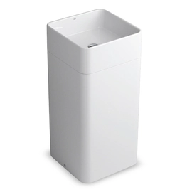 Bacha Deca de Piso Cuadrada 850x415x415 bco LC 27.17