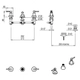 Griferia Juego Triumph Hidromet C/Duchon Redondo Lever