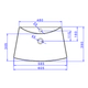 Bacha Deca Classic rectangular 1 ag bco 60.5X39X70 L.127.17