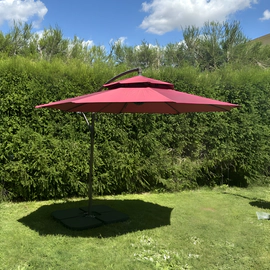 Sombrilla Banana Roja 2.7 MTS 95-023-102 Tromen